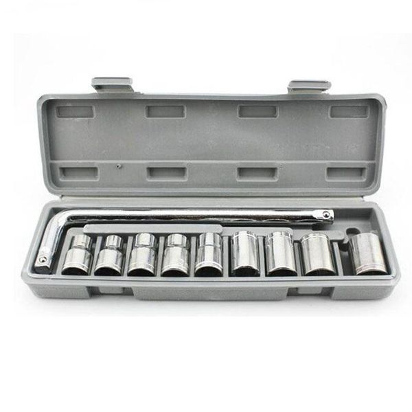 pcs 1/2 socket wrench spanner set automobile repair tool box precision sleeve hand tools
pcs 1/2 socket wrench spanner set automobile repair tool box precision sleeve hand tools