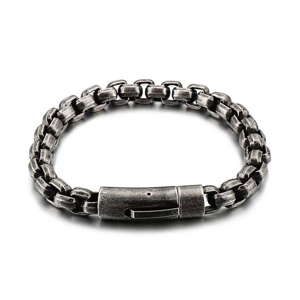 link, chain 54g weight 8mm 8.66'' vintage black stainless steel huge square rolo link bracelet bangle mens jewelry xmas gifts
link, chain 54g weight 8mm 8.66'' vintage black stainless steel huge square rolo link bracelet bangle mens jewelry xmas gifts