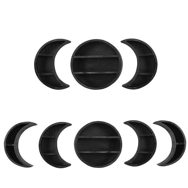 hooks & rails 3/5pcs set bohemian wooden moon phase wall shelves full and crescent wall-mounted storage box decorative frame
hooks & rails 3/5pcs set bohemian wooden moon phase wall shelves full and crescent wall-mounted storage box decorative frame