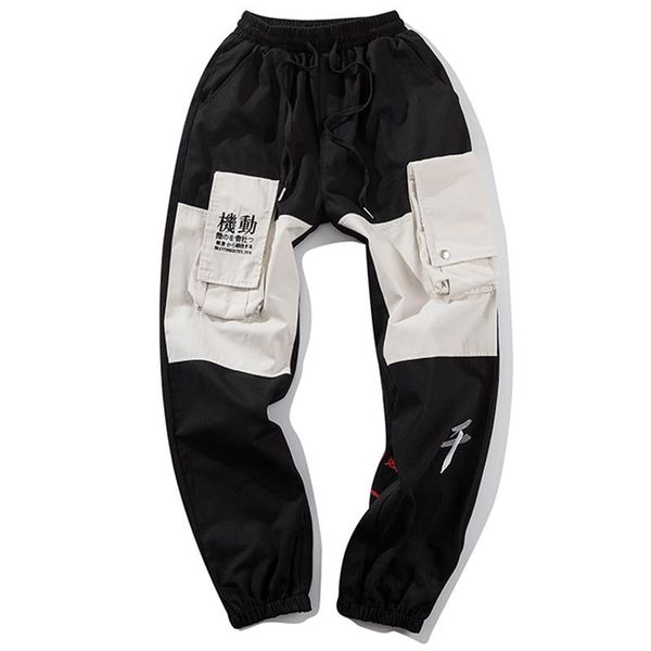 men's pants letter embroidery fashion harem men color patchwork casual sweatpants skateboard sportswear joggers, Black
men's pants letter embroidery fashion harem men color patchwork casual sweatpants skateboard sportswear joggers, Black