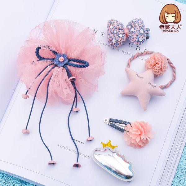 jellyfish mesh seersucker flower gold sequins clouds children hairpin combination set hair accessories, Slivery;white
jellyfish mesh seersucker flower gold sequins clouds children hairpin combination set hair accessories, Slivery;white