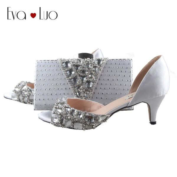 dress shoes bs832 dhl custom made silver crystal with matching bag set peep women pumps bridal wedding, Black
dress shoes bs832 dhl custom made silver crystal with matching bag set peep women pumps bridal wedding, Black