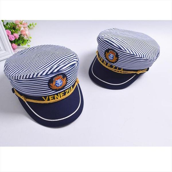 stripe captain navy marine skipper sailor military nautical hat cap fancy dress, Blue;gray
stripe captain navy marine skipper sailor military nautical hat cap fancy dress, Blue;gray