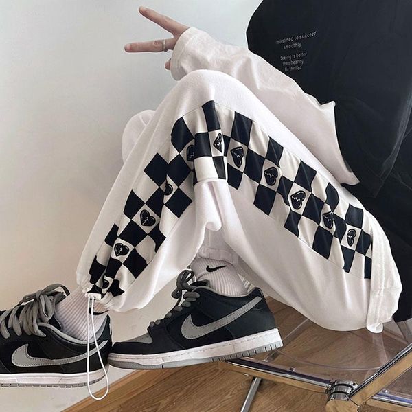 men's pants men streetwear fashion printed hip hop sweatpants casual trousers elastic waist harem joggers, Black
men's pants men streetwear fashion printed hip hop sweatpants casual trousers elastic waist harem joggers, Black