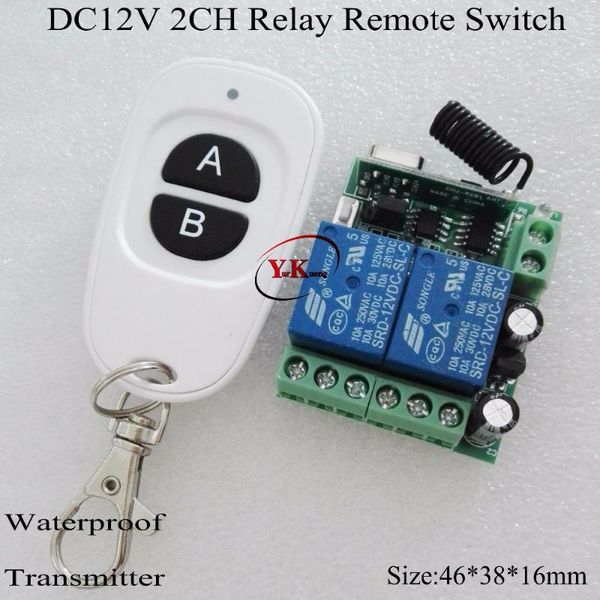 smart home control dc 12v 2 ch channel relay 10a wireless switch ask learning independently for box broadlink 315 433 no com nc
smart home control dc 12v 2 ch channel relay 10a wireless switch ask learning independently for box broadlink 315 433 no com nc