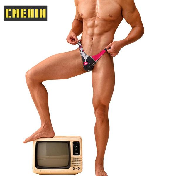 underpants cmenin nylon gay men's briefs men low waist slip man underwear jockstrap pour homme ad7302, Black;white
underpants cmenin nylon gay men's briefs men low waist slip man underwear jockstrap pour homme ad7302, Black;white