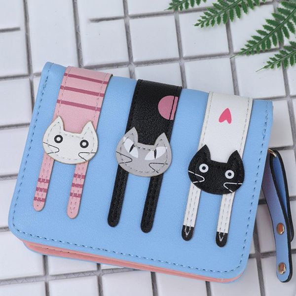 wallets three cat cartoon wallet coin purse zipper bag leather po card holder cute purses small short 2021, Red;black
wallets three cat cartoon wallet coin purse zipper bag leather po card holder cute purses small short 2021, Red;black
