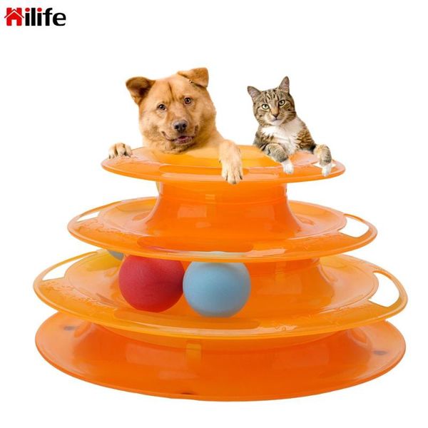 cat toys pet training amusement plate triple pay disc three levels ball tower tracks intelligence
cat toys pet training amusement plate triple pay disc three levels ball tower tracks intelligence