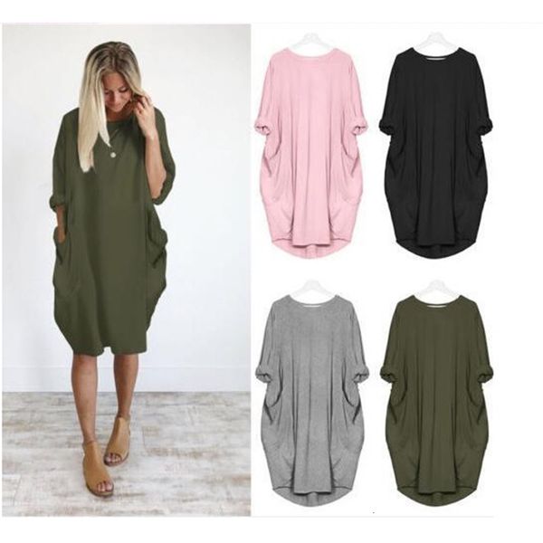 casual dresses spring autumn leisure loose pocket long-sleeve dress red green satin cute one shoulder txgf, Black;gray
casual dresses spring autumn leisure loose pocket long-sleeve dress red green satin cute one shoulder txgf, Black;gray