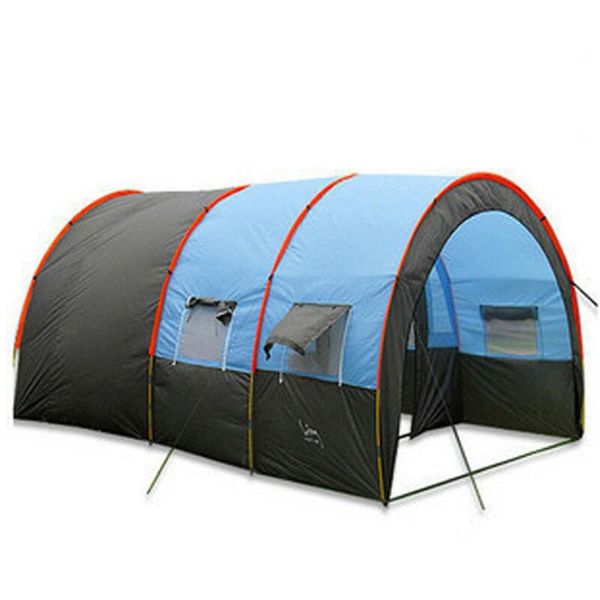 large camping tent waterproof canvas fiberglass 8 10 person tunnel outdoor party family tents picnic and shelters
large camping tent waterproof canvas fiberglass 8 10 person tunnel outdoor party family tents picnic and shelters