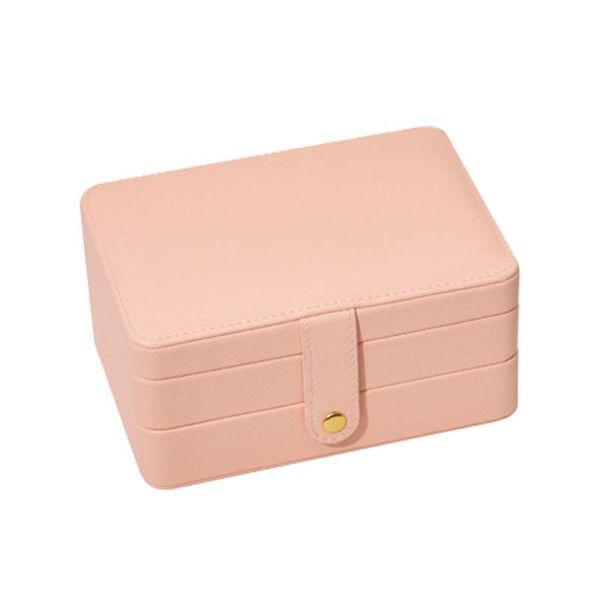 jewelry pouches, bags 3 layers bracelet portable desksolid rectangle travel storage box home durable earring necklace rings gift display, Pink;blue
jewelry pouches, bags 3 layers bracelet portable desksolid rectangle travel storage box home durable earring necklace rings gift display, Pink;blue