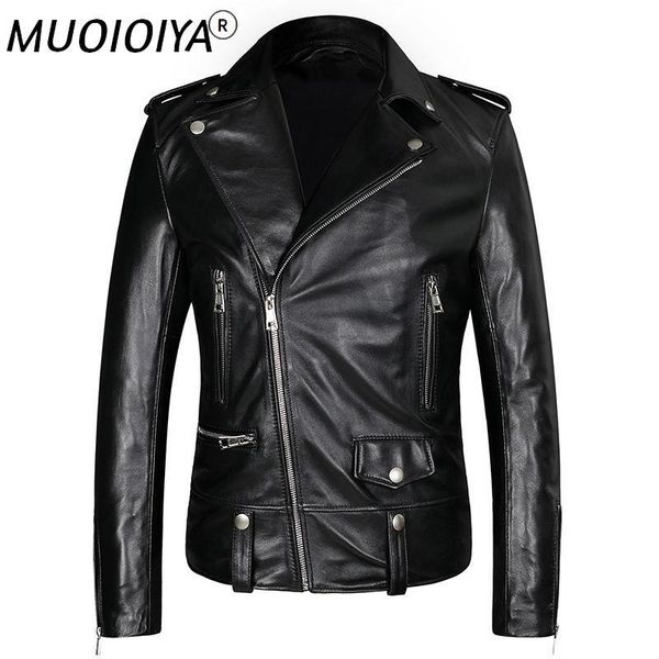 men's leather & faux 2021 autumn winter men brand jacket punk multi design style motorcycle biker sheepskin male fashion coats w39, Black
men's leather & faux 2021 autumn winter men brand jacket punk multi design style motorcycle biker sheepskin male fashion coats w39, Black