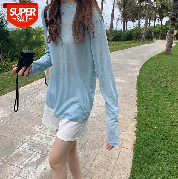 tg long-sleeved micro-transparent solid color t-shirt women korean style slim slimming bottoming round neck 12391 #9l2z, Black;gray
tg long-sleeved micro-transparent solid color t-shirt women korean style slim slimming bottoming round neck 12391 #9l2z, Black;gray