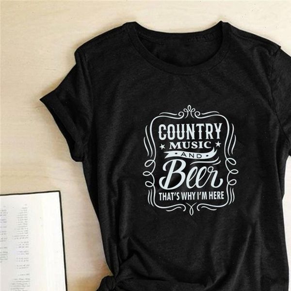 country women t shirts music and beer thats why im here printed summer for fashion aesthetic clothes camisetas, White
country women t shirts music and beer thats why im here printed summer for fashion aesthetic clothes camisetas, White