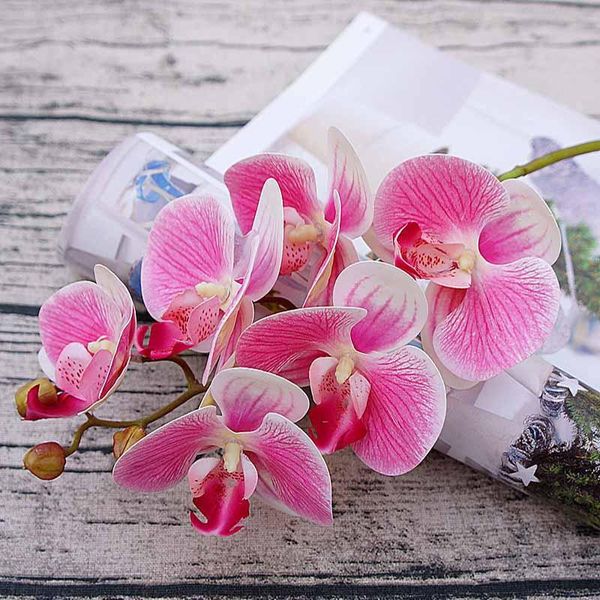 decorative flowers & wreaths simulation 3d small butterfly orchid 6 heads/bundle fake flower home drapery wall wedding decoration diy artifi
decorative flowers & wreaths simulation 3d small butterfly orchid 6 heads/bundle fake flower home drapery wall wedding decoration diy artifi