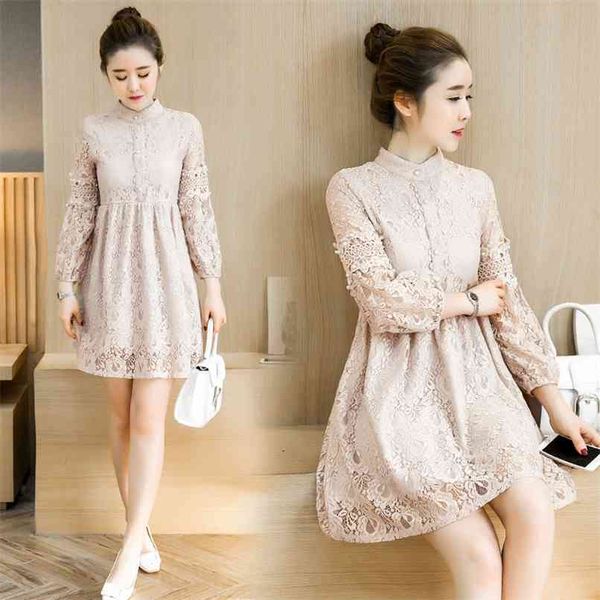 autumn winter plus size black lace mini short dresses women elegant bodycon dress party long sleeve pink vestidos 210528, Black;gray
autumn winter plus size black lace mini short dresses women elegant bodycon dress party long sleeve pink vestidos 210528, Black;gray