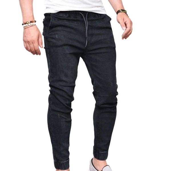 mens sports pants zipper jogging pants gym trousers plus size men jogger skinny pants elastic waist pencil jeans denim trousers, White
mens sports pants zipper jogging pants gym trousers plus size men jogger skinny pants elastic waist pencil jeans denim trousers, White