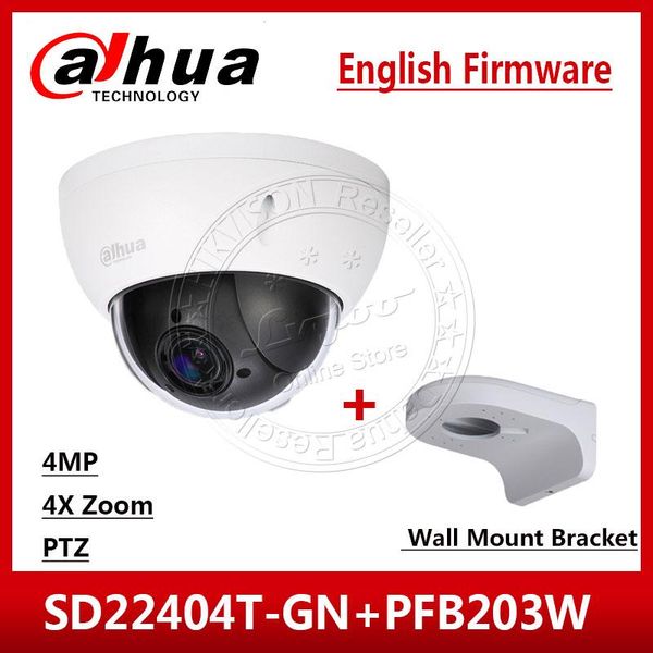 cameras dahua sd22404t-gn 4mp 4x ptz network camera ivs wdr poe ip66 ik10 upgrade from sd22204t-gn with logo& wall mount pfb203w
cameras dahua sd22404t-gn 4mp 4x ptz network camera ivs wdr poe ip66 ik10 upgrade from sd22204t-gn with logo& wall mount pfb203w
