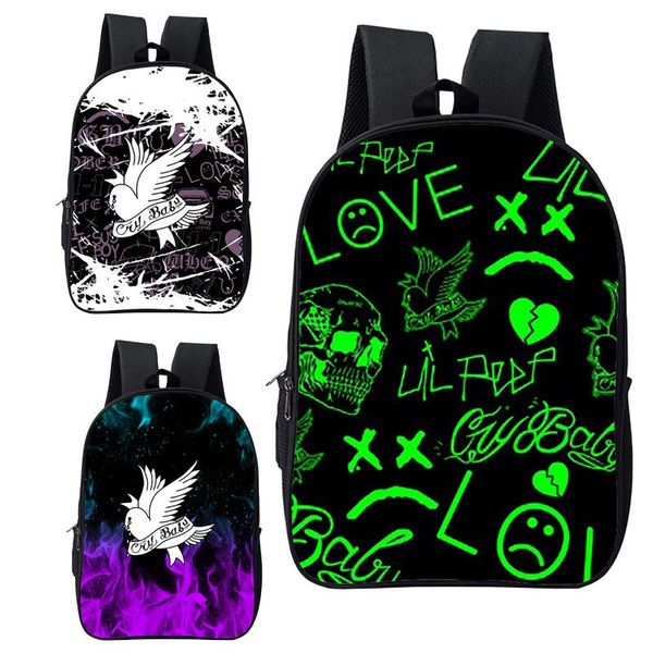backpack hip hop rapper lil peep bag men 3d print hellboy lil.peep double layer 16 inch bookbag school bags for teenage girls
backpack hip hop rapper lil peep bag men 3d print hellboy lil.peep double layer 16 inch bookbag school bags for teenage girls