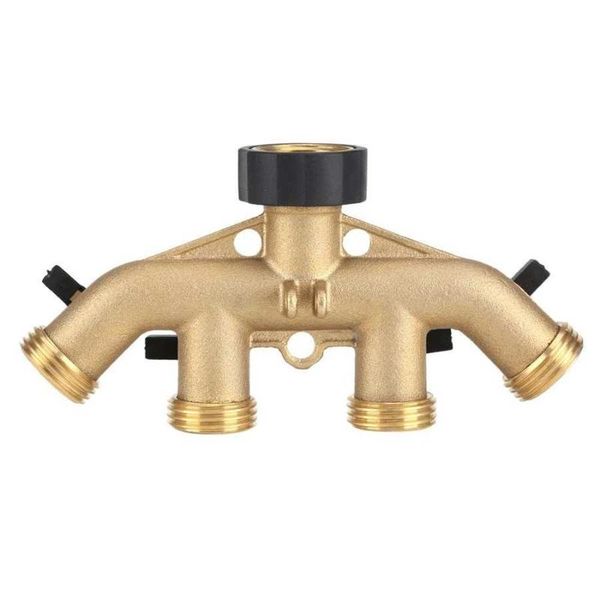 metal decorative fountain 3 /4 inch brass 4 way hose pipe splitter nozzle switcher tap connectors for garden irrigation decorations
metal decorative fountain 3 /4 inch brass 4 way hose pipe splitter nozzle switcher tap connectors for garden irrigation decorations