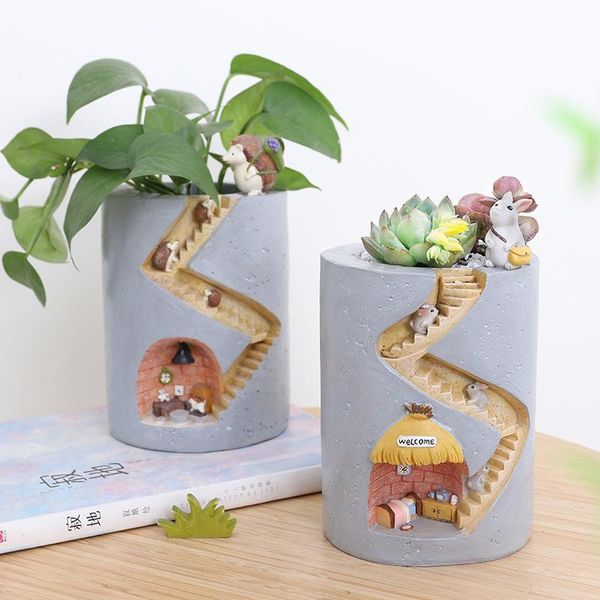 planters & pots cartoon animal castle resin flowerpot succulents planter water planting container hedgehog decorative pot desk orname
planters & pots cartoon animal castle resin flowerpot succulents planter water planting container hedgehog decorative pot desk orname