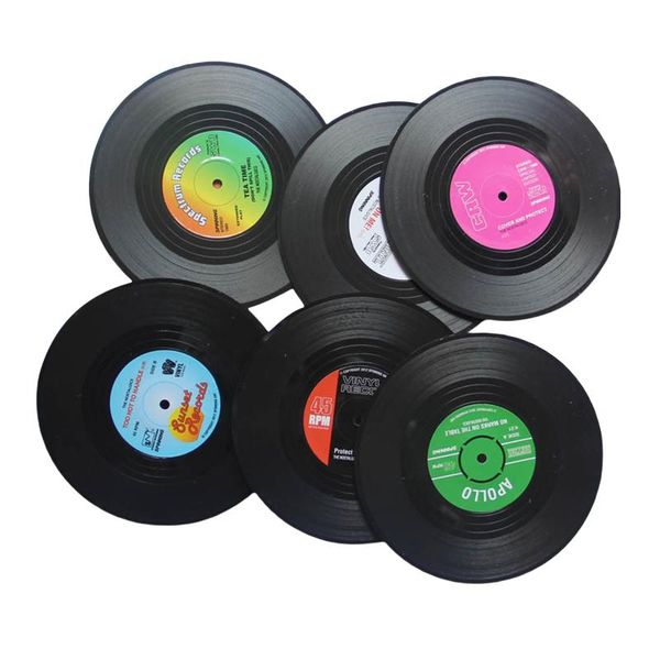 mats & pads 6pcs household round cup mat creative retro style record shape drink heat insulation anti-scald table placemat
mats & pads 6pcs household round cup mat creative retro style record shape drink heat insulation anti-scald table placemat