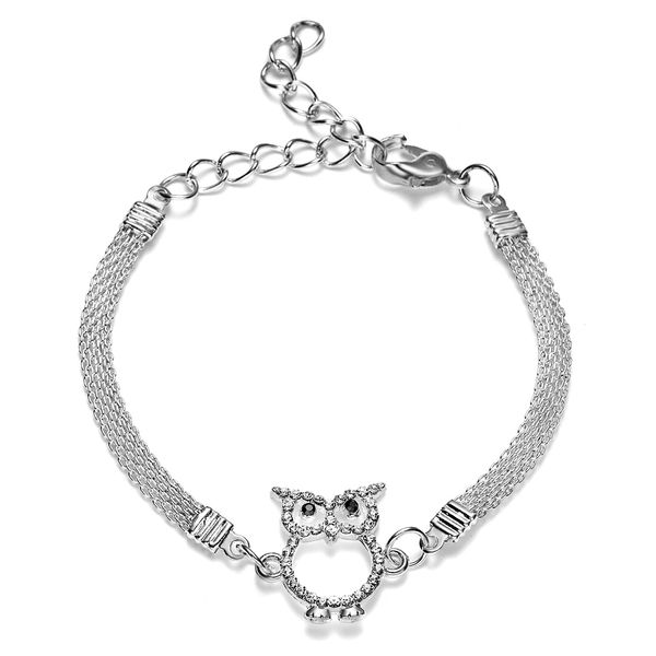 fashion silver color animal chain bracelets owl dragonfly butterfly love heart charm bracelets for women jewelry gift pulseir, Golden;silver
fashion silver color animal chain bracelets owl dragonfly butterfly love heart charm bracelets for women jewelry gift pulseir, Golden;silver