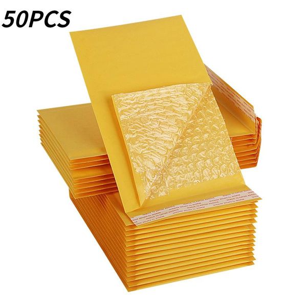 packing bags 50pcs yellow kraft paper express shockproof foam packaging bag, clothing e-commerce special bubble bag
packing bags 50pcs yellow kraft paper express shockproof foam packaging bag, clothing e-commerce special bubble bag