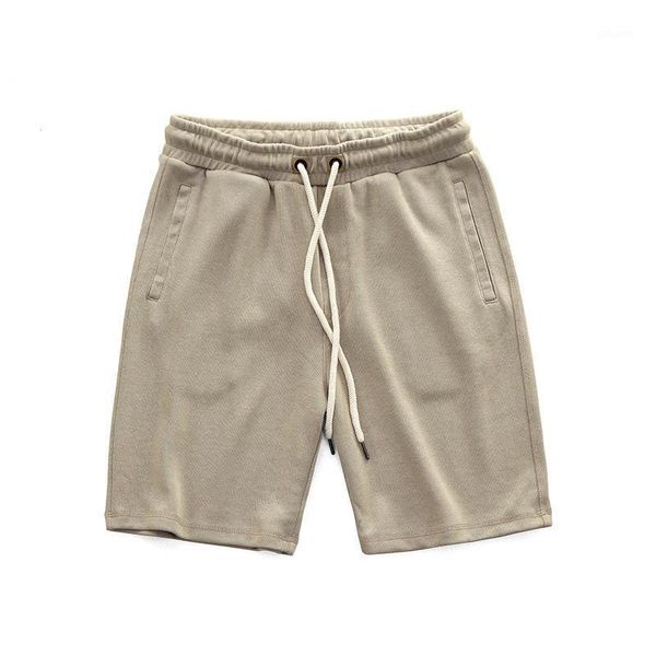 men's shorts heavyweight knitted japanese vintage cotton worn lazy elastic waist sports loose casual capris pants, White;black
men's shorts heavyweight knitted japanese vintage cotton worn lazy elastic waist sports loose casual capris pants, White;black