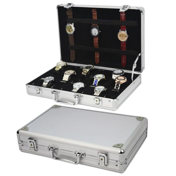 storage boxes & bins 2021 24 grids alumium alloy watch case box casing for hours sheath
storage boxes & bins 2021 24 grids alumium alloy watch case box casing for hours sheath