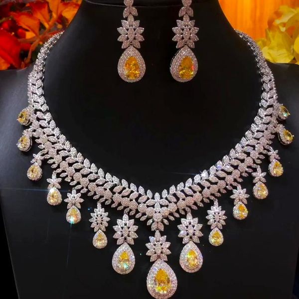 earrings & necklace gorgeous sparkly luxury bangle ring jewelry set for noble brides wedding costume jewellery, Silver
earrings & necklace gorgeous sparkly luxury bangle ring jewelry set for noble brides wedding costume jewellery, Silver