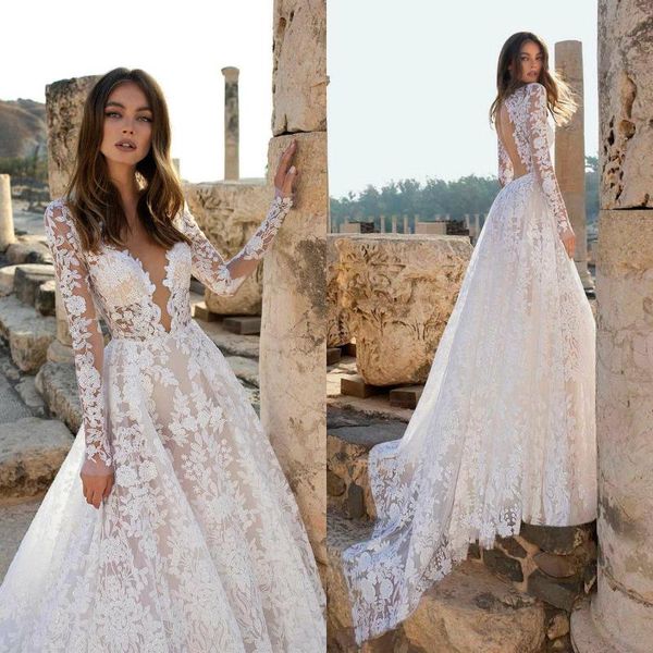 other wedding dresses 2021 dress a line lace applique plus size illusion floral tulle bohemian bridal vestido de novia robe mariee, White
other wedding dresses 2021 dress a line lace applique plus size illusion floral tulle bohemian bridal vestido de novia robe mariee, White