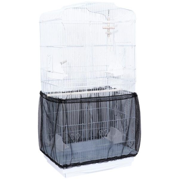 bird cages popetpop cage mesh cover guard adjustable shell skirt traps basket (black)
bird cages popetpop cage mesh cover guard adjustable shell skirt traps basket (black)