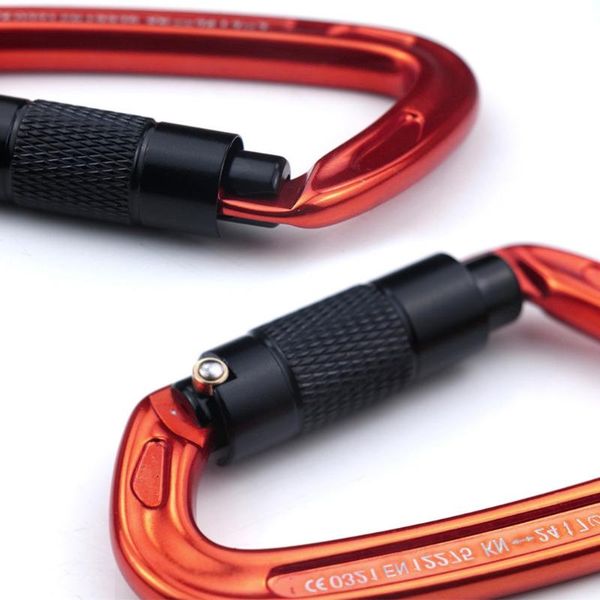 aluminum alloy carabiner 24kn d-shaped heavy duty hook for rock climbing r58b outdoor gadgets
aluminum alloy carabiner 24kn d-shaped heavy duty hook for rock climbing r58b outdoor gadgets