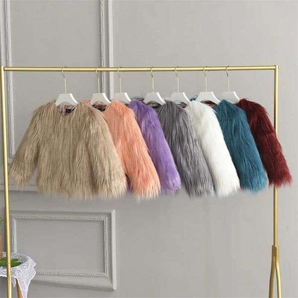 winter girls faux fur coat cotton padded baby jacket beach wool kids clothes warm parka tz607 211204, Blue;gray
winter girls faux fur coat cotton padded baby jacket beach wool kids clothes warm parka tz607 211204, Blue;gray