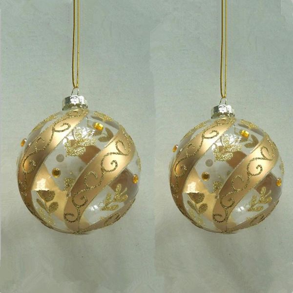 party decoration 2pcs/pack gold painting series glass globe christmas tree hanging ball friend gift
party decoration 2pcs/pack gold painting series glass globe christmas tree hanging ball friend gift