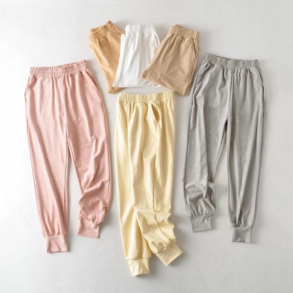 women's pants & capris fashion casual trouser leggings 2021 summer refreshing breathable trend long female loose suede harem, Black;white
women's pants & capris fashion casual trouser leggings 2021 summer refreshing breathable trend long female loose suede harem, Black;white