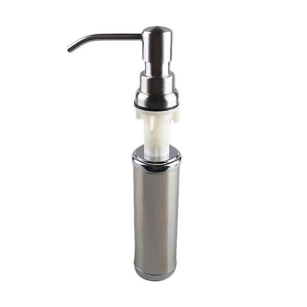 stainless steel brushed split soap dispenser sink cylinder wire drawing 250 ml capacity liquid
stainless steel brushed split soap dispenser sink cylinder wire drawing 250 ml capacity liquid