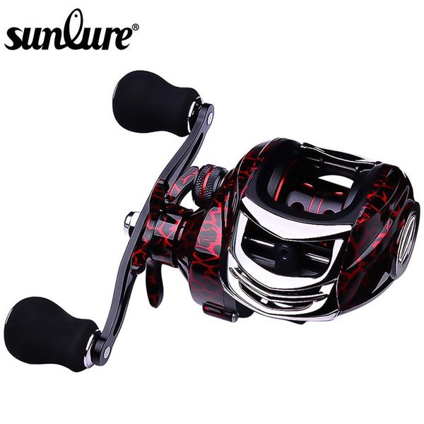 baitcasting reels sunlure casting reel gear ratio 7.1 :1 aluminum spool baitcast 3+1bb bearing left/right fishing max drag 10kg
baitcasting reels sunlure casting reel gear ratio 7.1 :1 aluminum spool baitcast 3+1bb bearing left/right fishing max drag 10kg