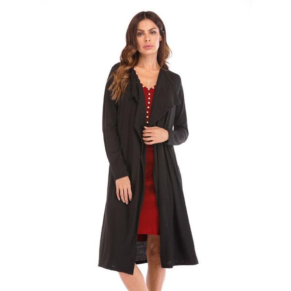 women's trench coats long sleeve knitted cardigans solid black length v-neck sweater 2021 autumn winter fashion open stitch coat 0258, Tan;black
women's trench coats long sleeve knitted cardigans solid black length v-neck sweater 2021 autumn winter fashion open stitch coat 0258, Tan;black