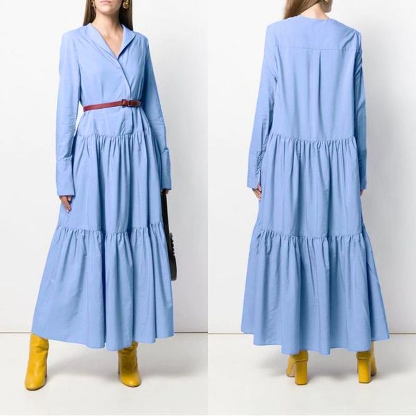 casual dresses 2021 dress celmia women fashion autumn long sleeve maxi plus size ruffles party vestidos loose office lapel 7, Black;gray
casual dresses 2021 dress celmia women fashion autumn long sleeve maxi plus size ruffles party vestidos loose office lapel 7, Black;gray