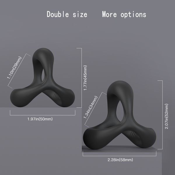 strand cross-border style toy please delay ring male penile ring's silica gel lasting lock semen
strand cross-border style toy please delay ring male penile ring's silica gel lasting lock semen