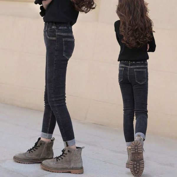 winter children jeans pants for girls kids slim fleece warm denim trousers autumn leggings stretch pencil 3-12 years, Blue
winter children jeans pants for girls kids slim fleece warm denim trousers autumn leggings stretch pencil 3-12 years, Blue