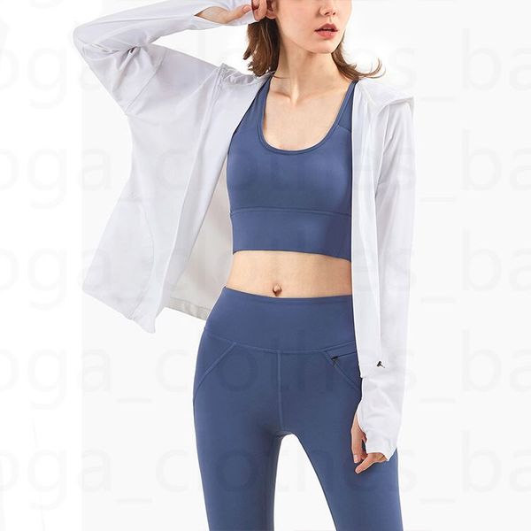 lu-1280 yoga women's zipper hooded fi clothes women casual loose version running fi yoga clothes with brand
lu-1280 yoga women's zipper hooded fi clothes women casual loose version running fi yoga clothes with brand
