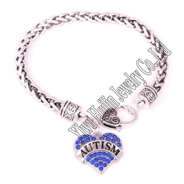 zinc studded with rhinestone autism pendant bracelet link chain link,, Black
zinc studded with rhinestone autism pendant bracelet link chain link,, Black