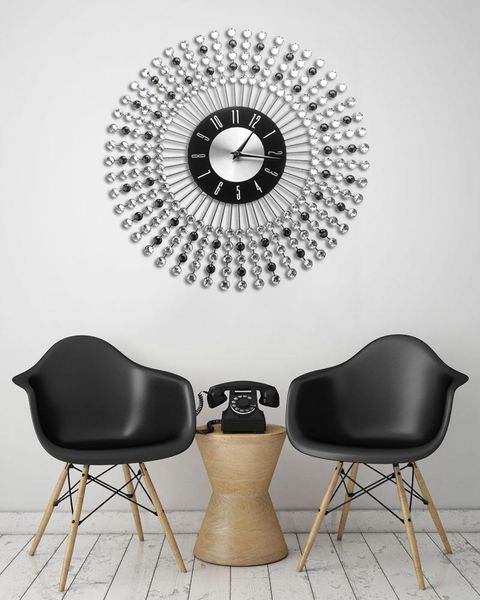 wall clocks large modern clock metal sunburst digital wallclock clear diamante crystal beaded jeweled home decor
wall clocks large modern clock metal sunburst digital wallclock clear diamante crystal beaded jeweled home decor