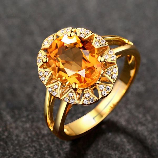 cluster rings luxury fashion gold-color for women elegant champagne female gold ring jewelry charming ladies party girls gifts, Golden;silver
cluster rings luxury fashion gold-color for women elegant champagne female gold ring jewelry charming ladies party girls gifts, Golden;silver
