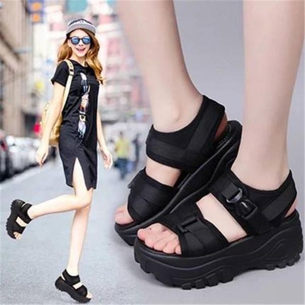 dress shoes 2021 summer waterproof platform hollow out sandals casual wedge outdoor open-toed women sports beach flat, Black
dress shoes 2021 summer waterproof platform hollow out sandals casual wedge outdoor open-toed women sports beach flat, Black