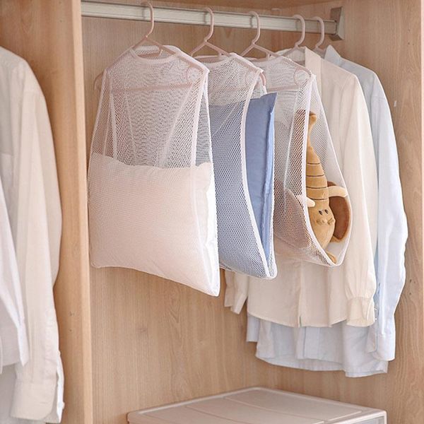 ly multifunctional pillow drying rack nets mesh hanging net clothes basket doll plush toys windproof hangers & racks
ly multifunctional pillow drying rack nets mesh hanging net clothes basket doll plush toys windproof hangers & racks
