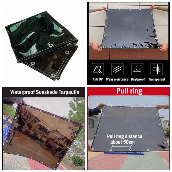 shade summer winter rainy day balcony rainproof waterproof cover cloth 0.35mm black transparent pvc tarpaulin garden plant awning tarp
shade summer winter rainy day balcony rainproof waterproof cover cloth 0.35mm black transparent pvc tarpaulin garden plant awning tarp